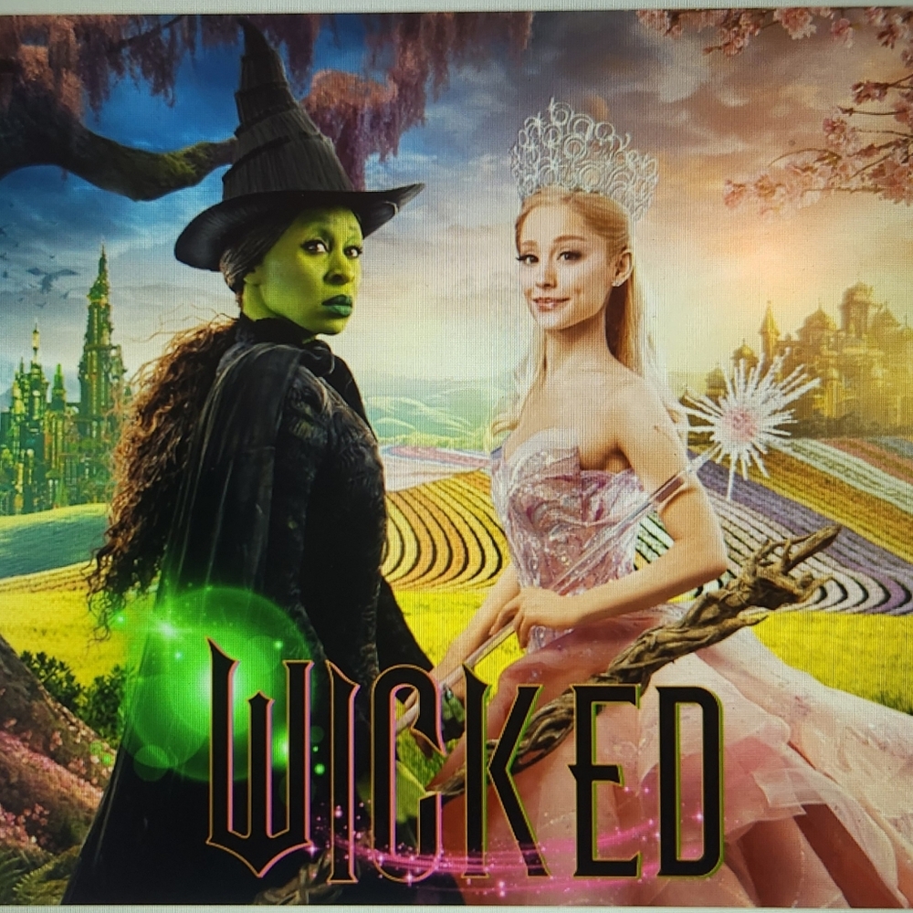 Wicked Musical Tumbler. Hand Crafted